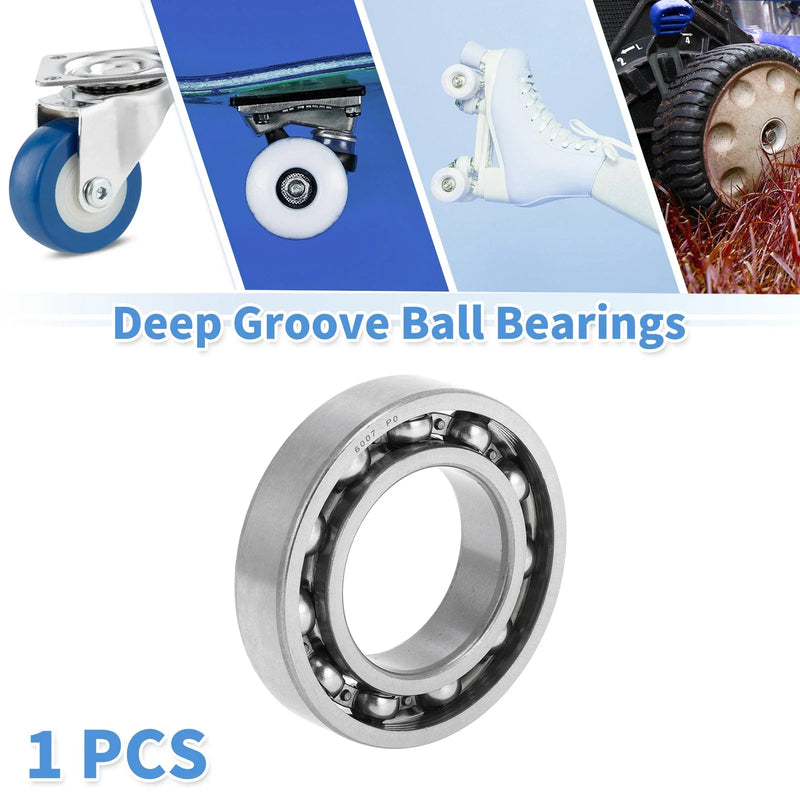 Scooter Skateboard Wheel Deep Groove Ball Bearings P0 35x62x14mm 1 Pc