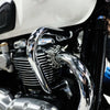 Triumph Bonneville Bobber (2017-2020) Silver Engine Guard Crash Bar
