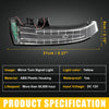 Mercedes W204 Front Left Side Mirror LED Turn Signal Light (2007-2014)
