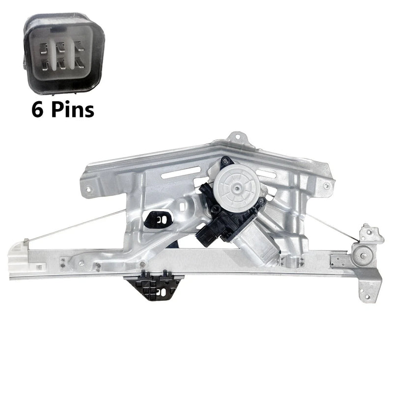 Honda Civic Front Right Window Regulator W/6 Pin Motor (2006–2011)