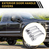 Ford F-150 Silver Tone Car Exterior Door Handle Covers (2015-2020)