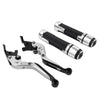 Honda CBR600RR CBR954RR Silver Extendable Brake Clutch Lever (2003-2006)