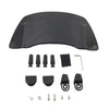 Black Bikes Universal Adjustable Motorcycle Windshield Spoiler