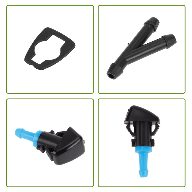 Jeep Windshield Washer Nozzle with Hose Connector (2007-2018)