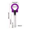Toyota Avanza Purple Tow Hook Screw On Round Trailer Ring