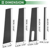 Ford Explorer Sport 7 Pcs Door Pillar Window Trim (2011-2019)