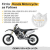Honda CRF250X CRF450X CRF250R CRF450R CR125R CR250R Front Disc Guard Cover