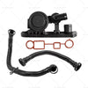 VW Golf MK5, Audi A4, TT 2.0T Crankcase Breather Hose & PCV Valve Kit (2004-2008)