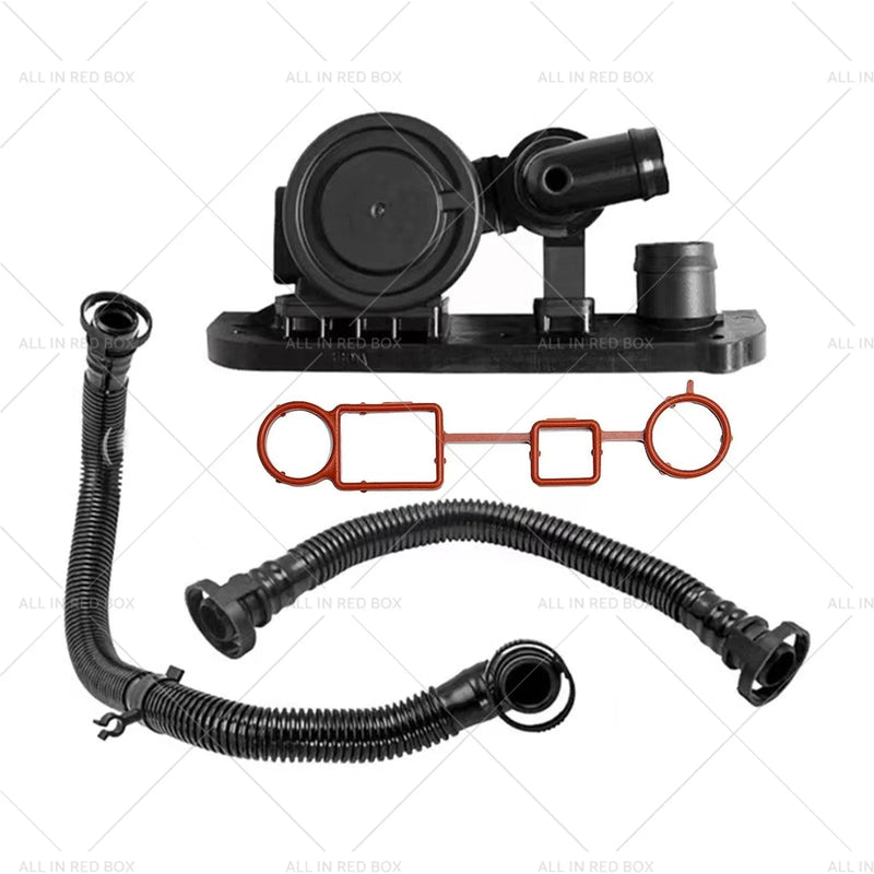 VW Golf MK5, Audi A4, TT 2.0T Crankcase Breather Hose & PCV Valve Kit (2004-2008)