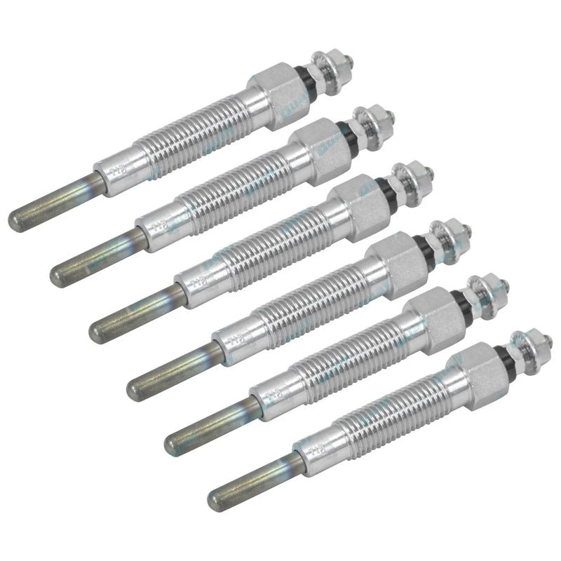 Patrol GQ 88-99 6cyl TD42 4.2L Engine 24v Set of 6 Diesel 24volt Glow Plugs