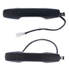 Toyota Landcruiser 2007-2021 Black with Sensor Outer Door Handle Set 2