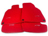 Porsche 911 Gen. 2 Premium Red Carpet Floor Mats (2017-2019)