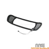 Harley Road Glide Headlight Fairing Bezel Trim Cover with DRL LED Light (2014-2023)