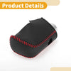 Nissan Altima Black Red Faux Leather Gear Shift Knob Cover (2019-2024)