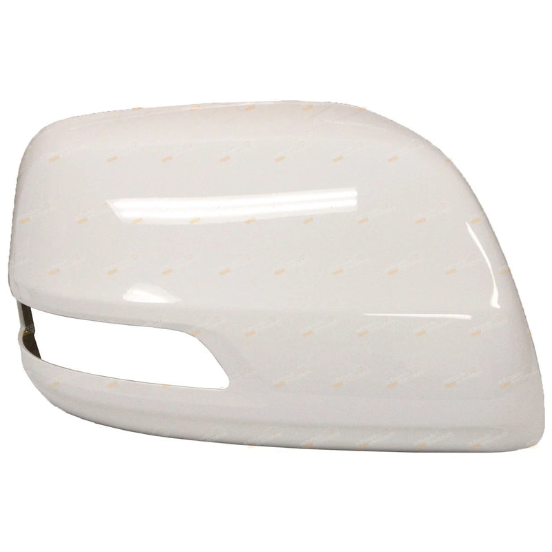 Prado RH Mirror Cover White (2009–2013)