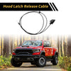 Dodge Ram 1500 2500 3500 1pc Hood Latch Release Cable (2009-2018)