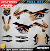 KTM SX 125 150 250 TERRA Style Custom Decal Kit Stickers (2013-2015)