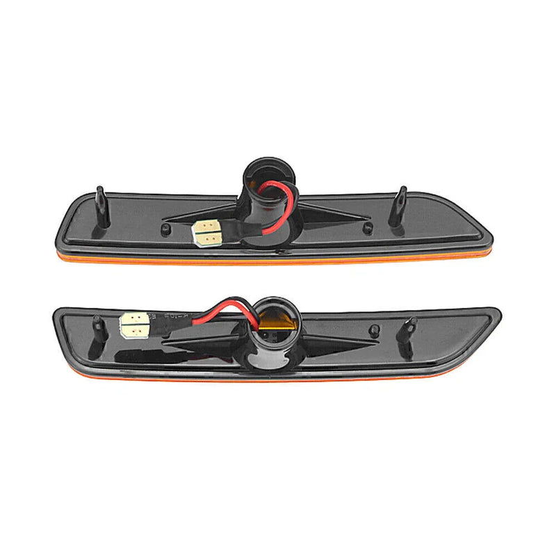 Ford Mustang 1 Pair Yellow LED Front Side Marker Lights (2010-2014)