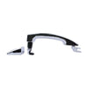 Set Exterior Door Handles Keyhole Chrome Fits Ford Ranger Mazda BT-50 2012-2018