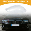 BMW X6 Front Right Headlight Lens Cover (2008-2014)