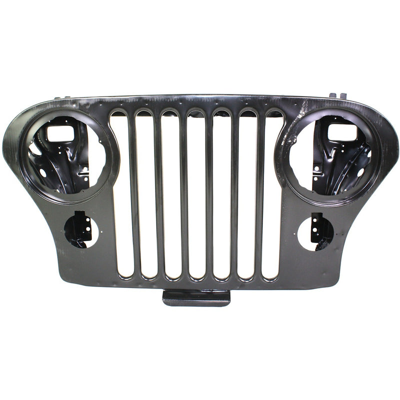 Grille For 76-86 Jeep CJ7 72-83 CJ5 Black Steel