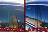 Acura TSX 6 x Gloss Black Pillar Post Covers Door Window Trim (2009–2014)