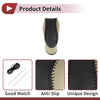 Ford Fusion (2013-2016) - Beige & Black Car Gear Shift Knob Cover