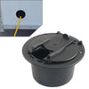 RV Camper Trailer Round Electric Power Cord Cable Hatch Cover (N/A)