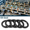 Oil Seal 52x70x9mm NBR Rubber Black 5Pcs