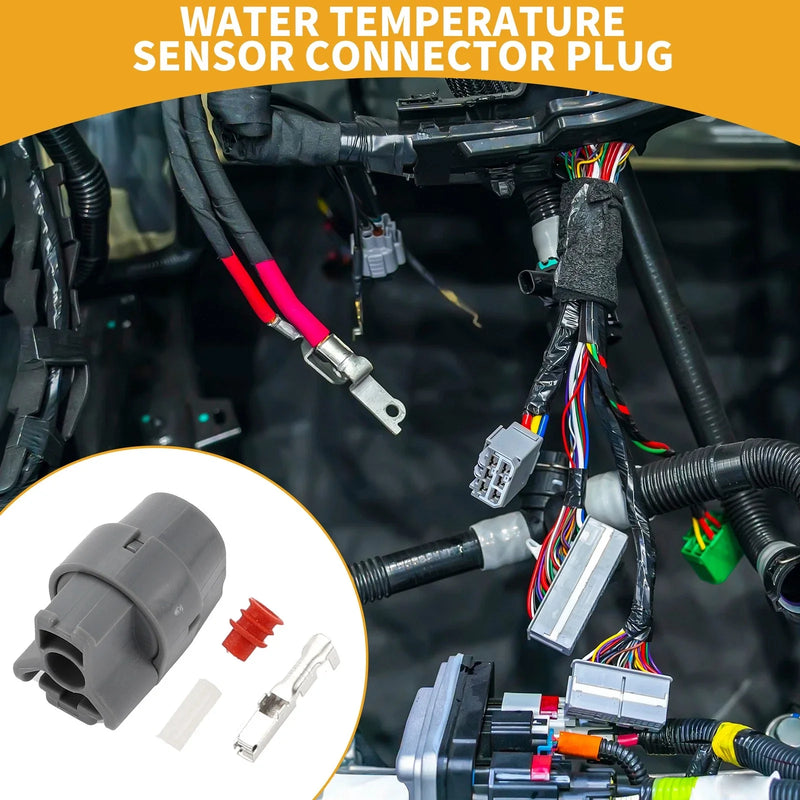 Toyota Pin Water Temperature Sensor Connector Plug Female Wire
