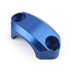 Motocross MX Enduro Bike 22mm Master Cylinder Perch Clamp Cover Blue