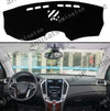 Cadillac SRX 2010-2013 Black Dashboard Cover Sun Visor Pad Dashmat