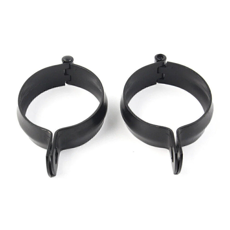 Motorcycle Metal Front Fork Clamp Turn Signal Light Mount Bracket (N/A)