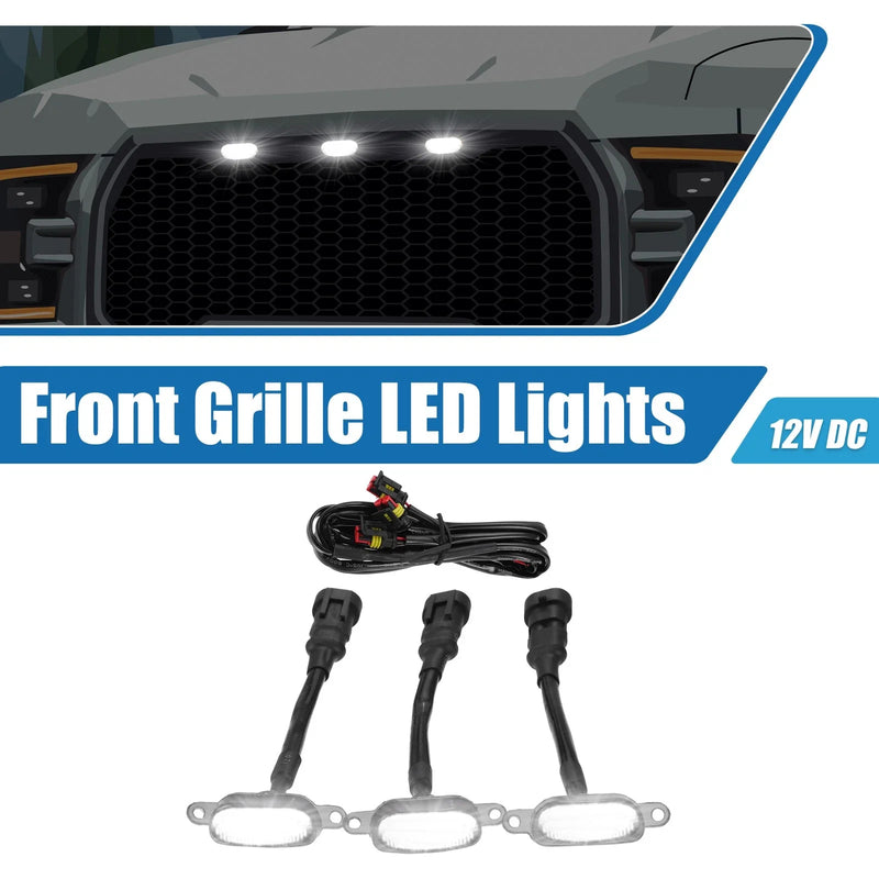 Ford F150 F250 F350 LED Front Grille Lights (2015-2023)