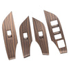 Toyota RAV4 4 x ABS Peach Wood Grain Power Window Switch Covers (2019-2021)