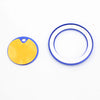 Ford F-150 2016-2018 Blue Push Engine Start Buttons Cover Sticker Trim Fit