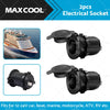 Waterproof 12V  Car Cigarette Lighter USB Charger Power Adapter Outlet