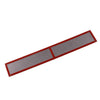 Dodge Ram 1500 Silver Steel Rear Window Strip Decor Cover (2018-2022)