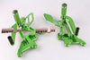 Yamaha YZF R6 (2003-2005) Black CNC Rearsets Footpegs