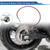 Motorcycle 100cm Red Motorcycle Brake Clutch Oil Hose Line
