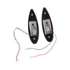 Car Side Navigation Lamp 2x Vertical Mount 12V
