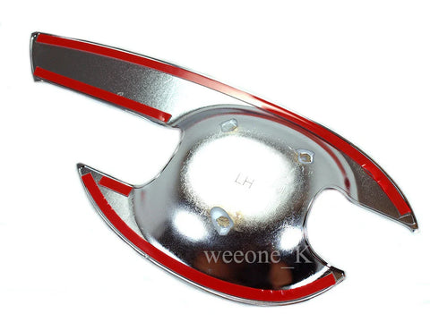 Isuzu D-Max 2 x Chrome Door Handle Bowls (2012-2015)