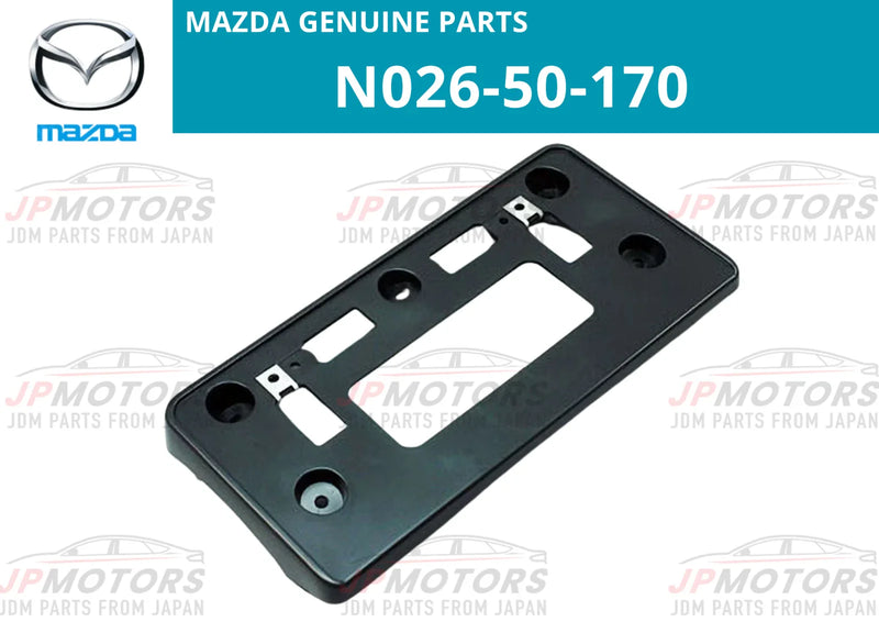 MAZDA Roadster Front number plate mount plinth