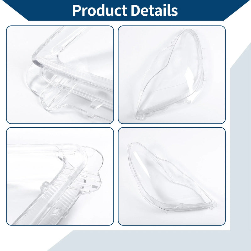 Mercedes-Benz Front Left Headlight Lens Cover (2006-2011)