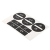 Volkswagen Passat AC Button Worn Repair Decals Stickers (2005–2010)