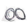 Honda Fit Jazz Hatchback 2004-2006 Rear Door Weatherstrip Set