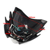 Universal Fit Street Fighter Dirt Bike Black Headlight Lamp Fairing Hi/Lo