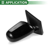 Toyota Corolla Right Side Door Mirror Gloss Black (2009-2013)