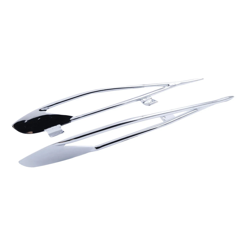 Indian Chieftain Roadmaster Chrome Saddlebag Protector Rails (2014-2023)