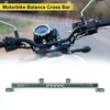 Motorcycle Balance Bar / 10mm Dia / Titanium Tone